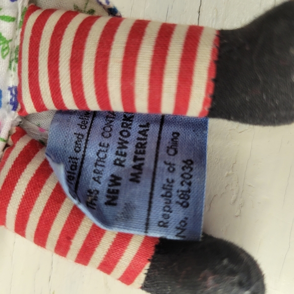 Raggedy Ann and Andy 1968 Knickerbocker Vintage Stuffed Toy Dolls - Picture 9 of 12